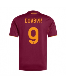 Billige Fotballdrakt AS Roma Artem Dovbyk #9 Replika Hjemmedrakt 2025-26 Kortermet Billige Fotballdrakt AS Roma Artem Dovbyk #9 Replika Hjemmedrakt 2025-26 Kortermet